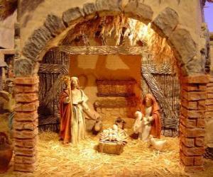 пазл Главные сцены Рождества Святого Семейст&amp;#1074